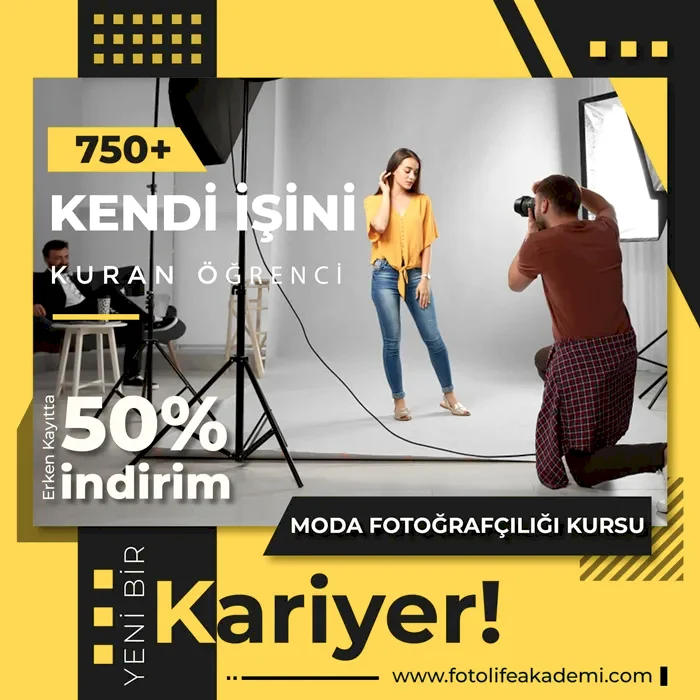 moda fotoğrafçılığı kursu