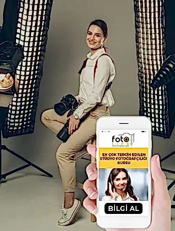 stüdyo fotoğrafçılığı eğitimi